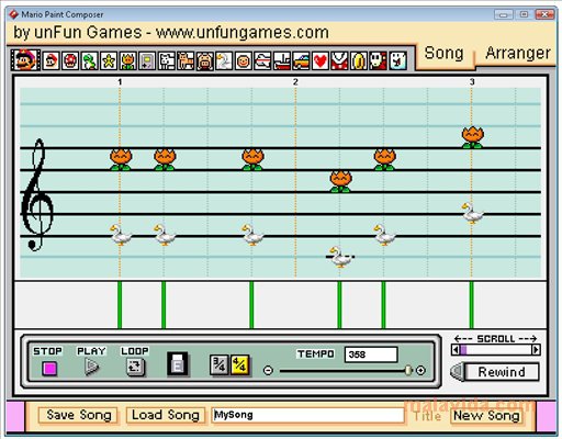 mario paint composer for mac